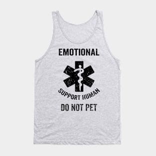 Emotional Support Human DO NOT PET Tank Top